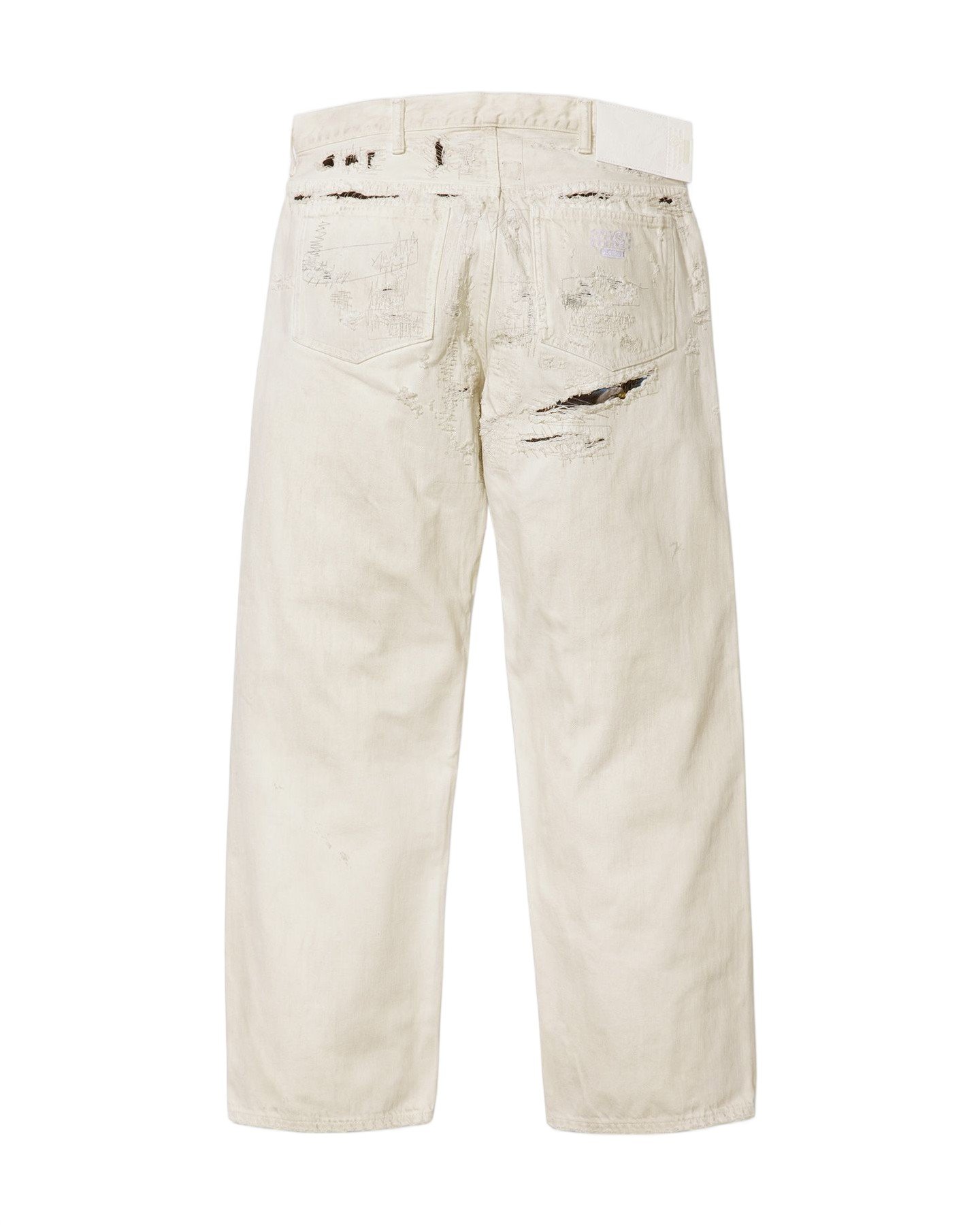 Supreme®/MM6 Maison Margiela Distressed Loose Fit Selvedge Jean view 3